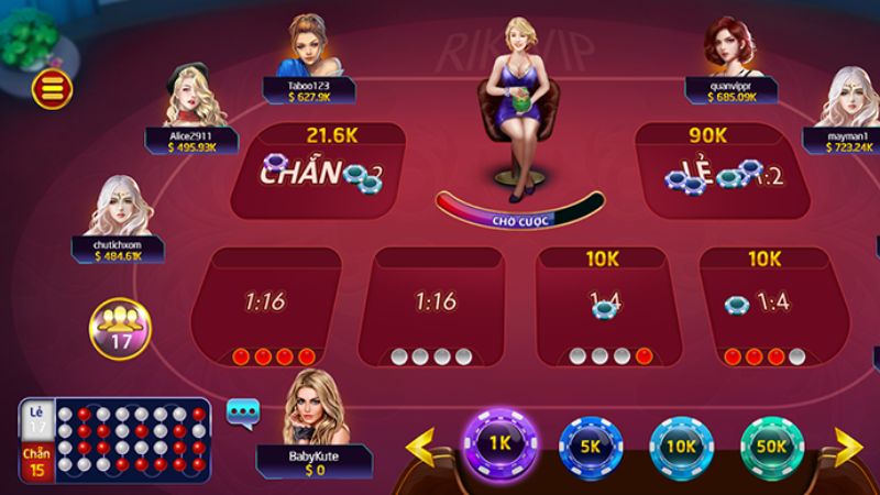 bip trong xoc dia online